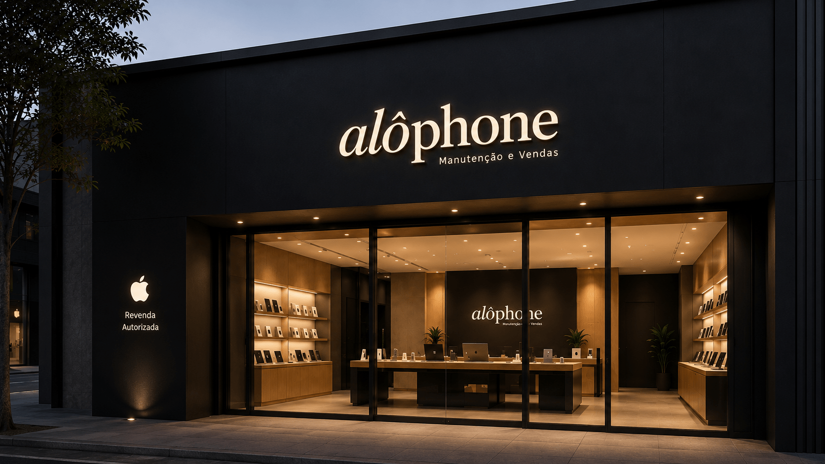 Projeto de identidade visual AlôPhone