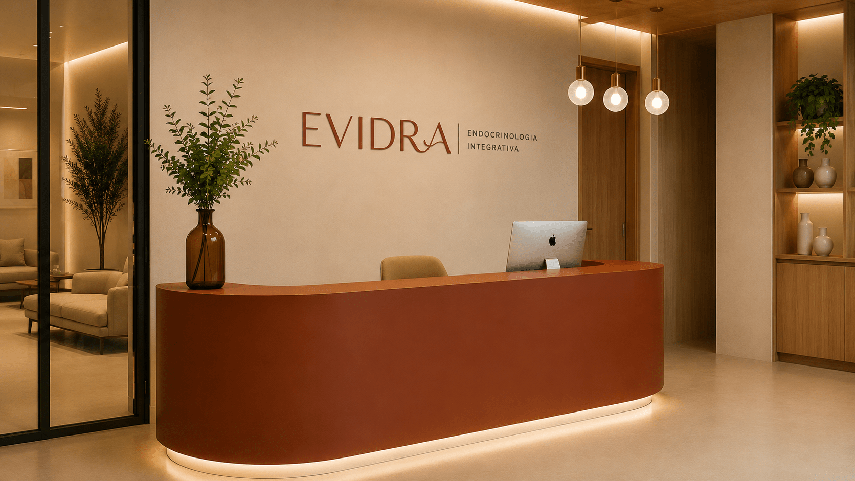 Projeto de naming e identidade visual Evidra